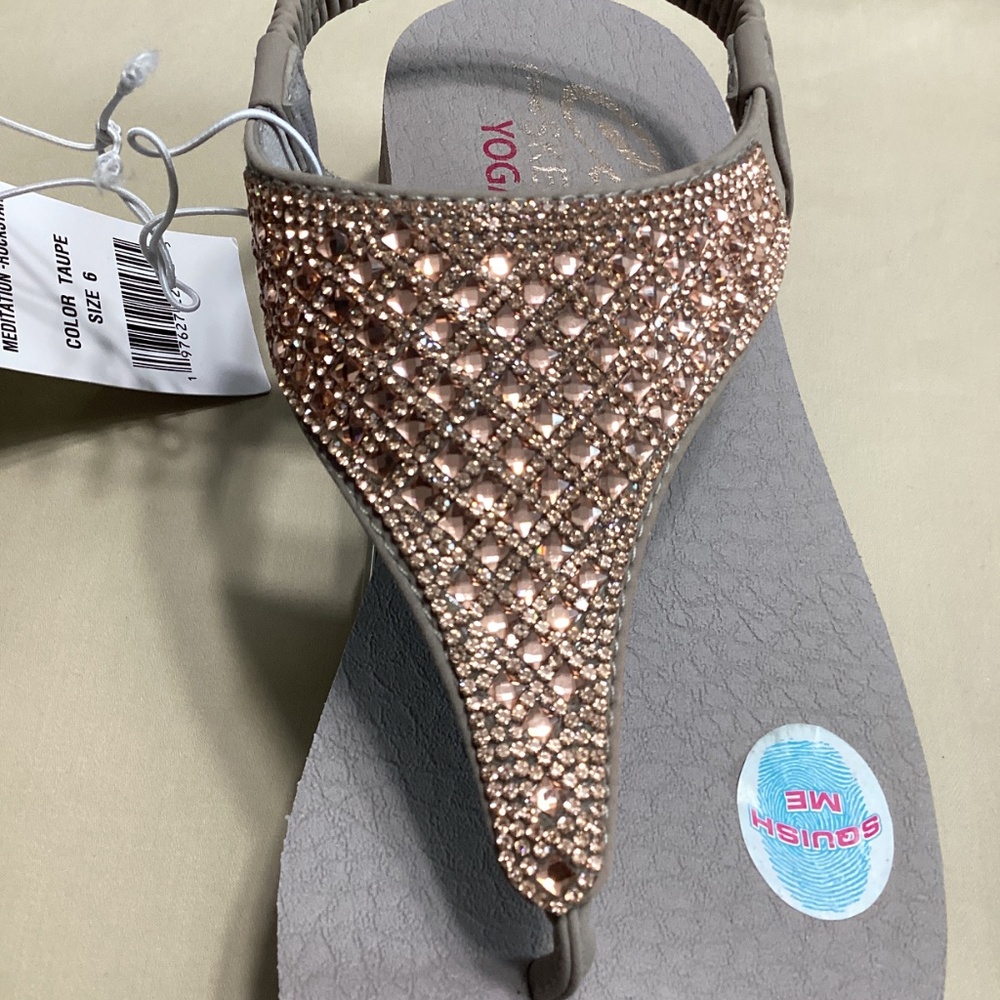 NWT Skechers Cali Meditation Rockstar flip flops - Picture 3 of 14